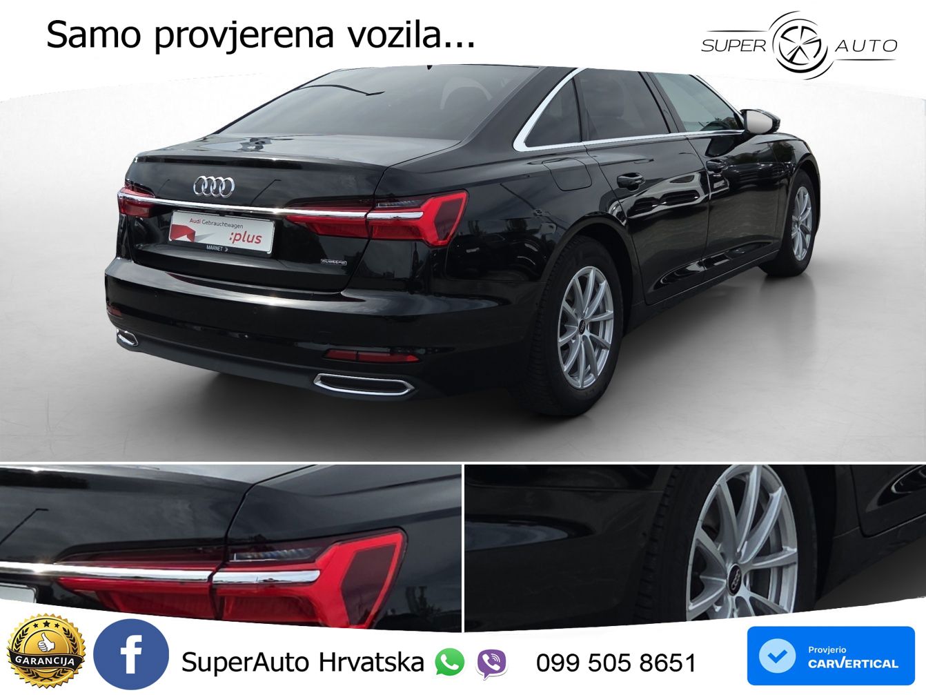 Audi A6 40 TDI (204 KS) quattro ultra S tronic LED+GR SJED+ACC
