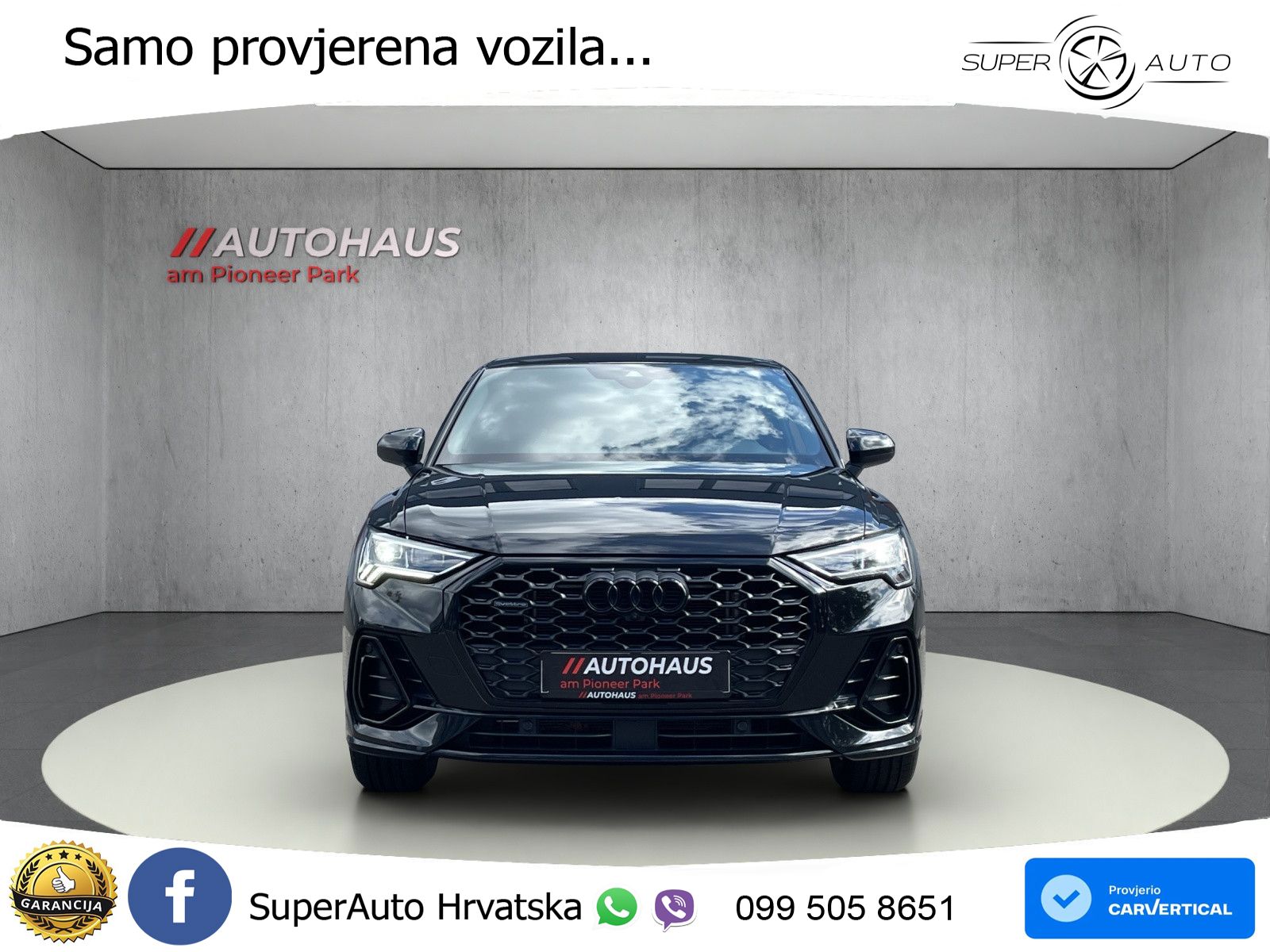 Audi Q3 Sportback 40 TDI (200 KS) quattro S tronic S line LED+GR SJED+ACC