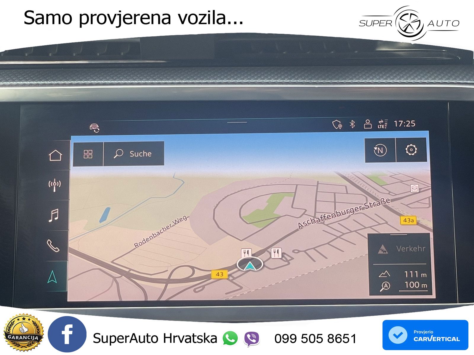 Audi Q3 Sportback 40 TDI (200 KS) quattro S tronic S line LED+GR SJED+ACC