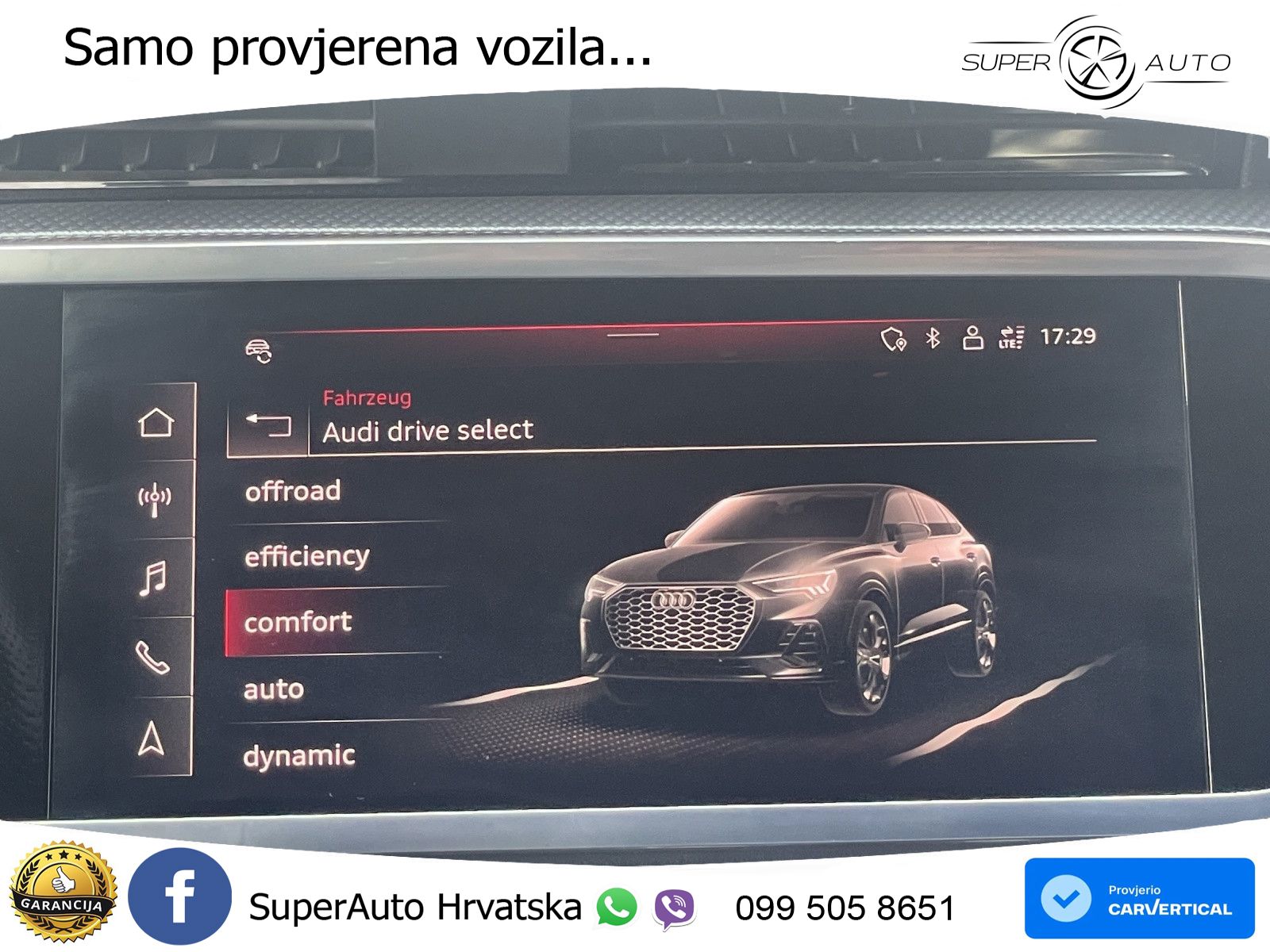 Audi Q3 Sportback 40 TDI (200 KS) quattro S tronic S line LED+GR SJED+ACC