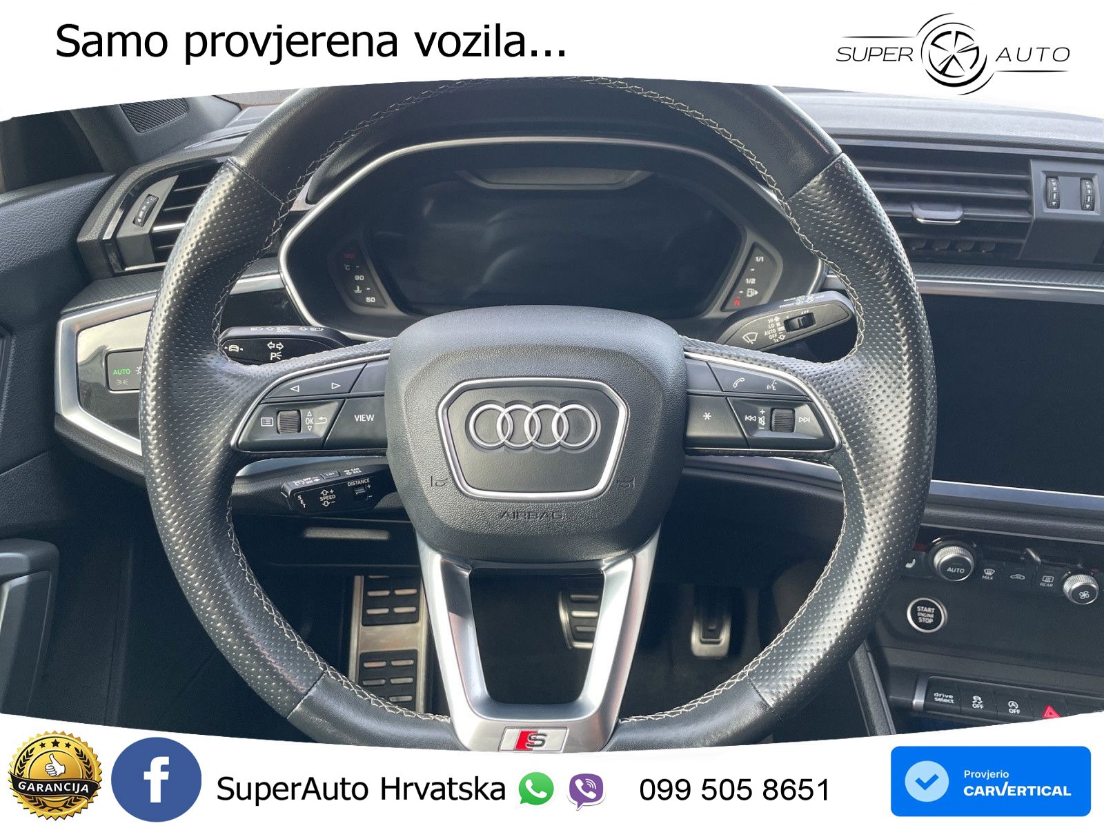 Audi Q3 Sportback 40 TDI (200 KS) quattro S tronic S line LED+GR SJED+ACC