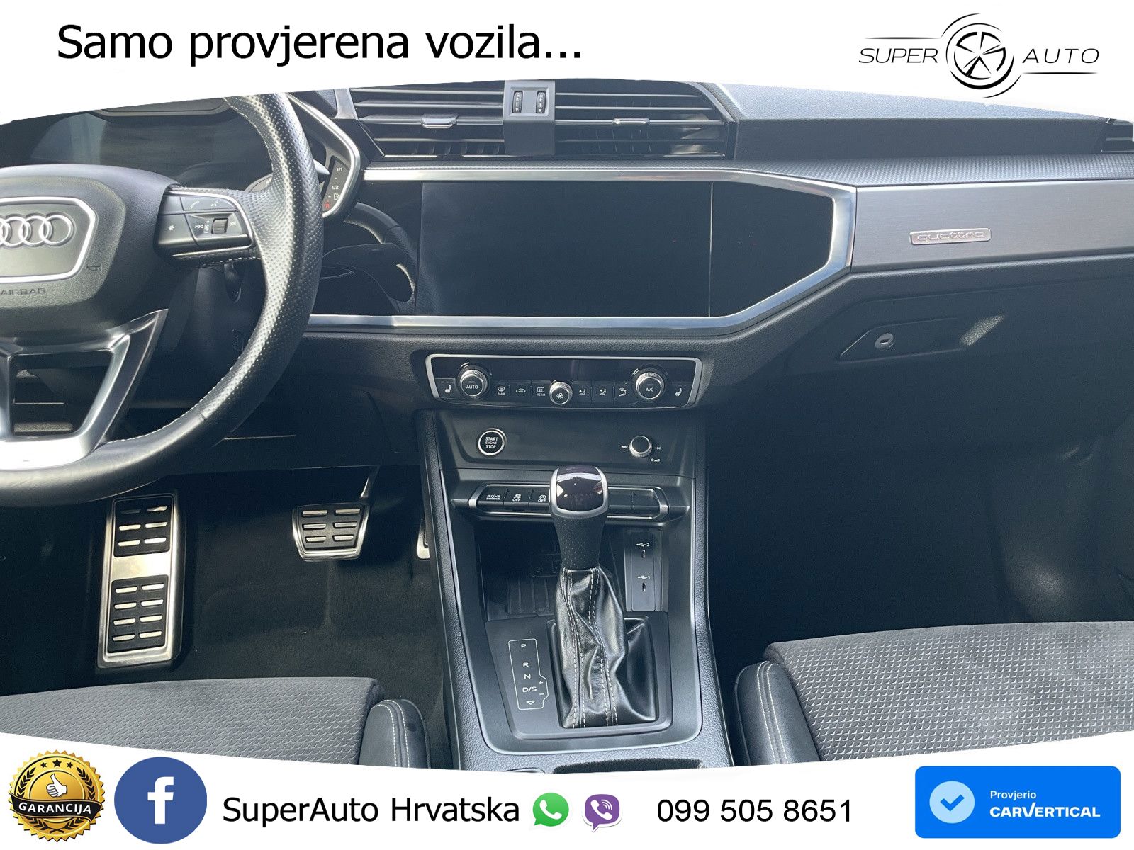 Audi Q3 Sportback 40 TDI (200 KS) quattro S tronic S line LED+GR SJED+ACC