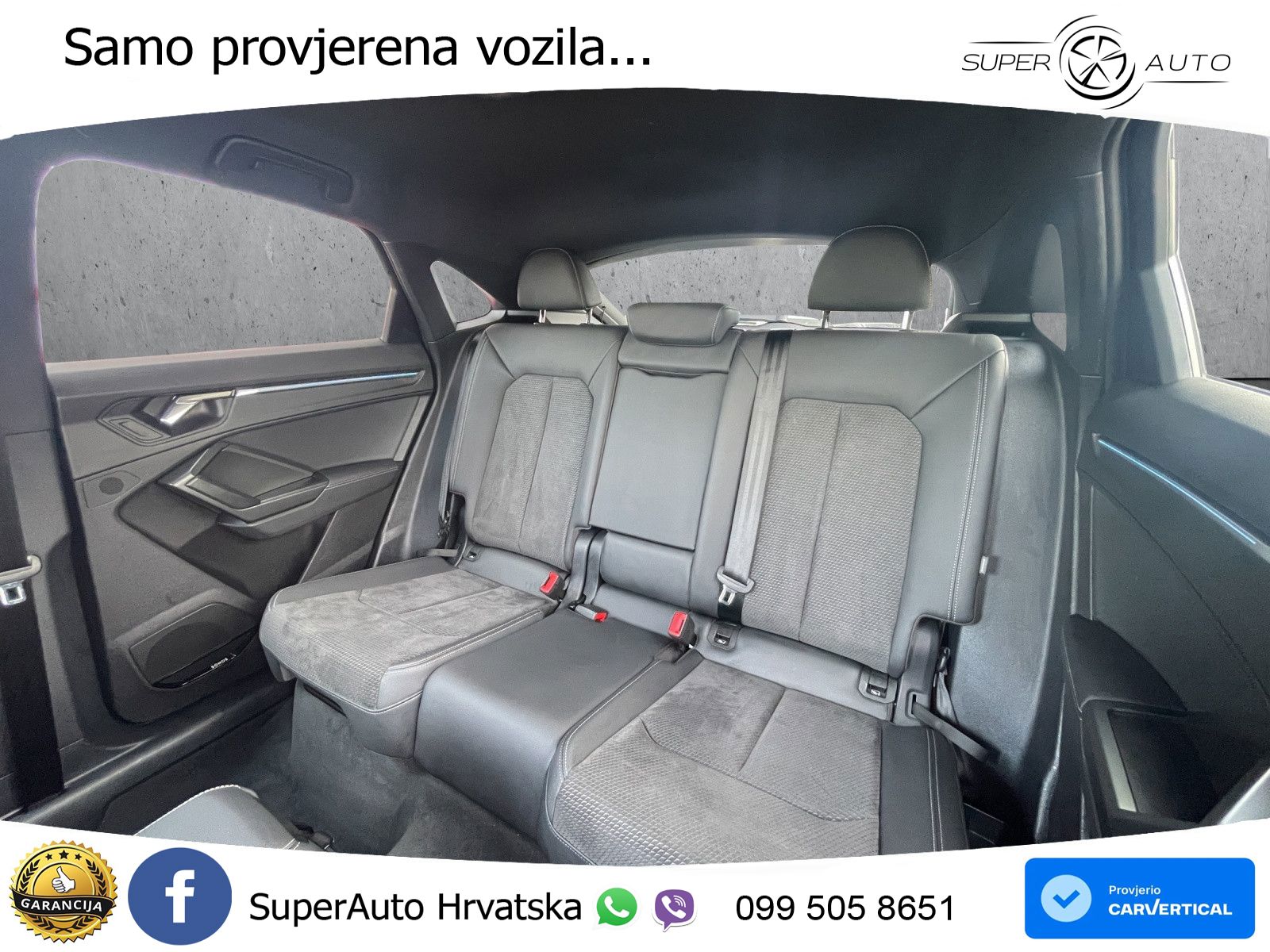 Audi Q3 Sportback 40 TDI (200 KS) quattro S tronic S line LED+GR SJED+ACC