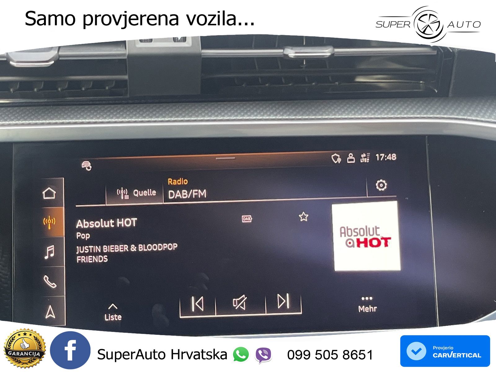 Audi Q3 Sportback 40 TDI (200 KS) quattro S tronic S line LED+GR SJED+ACC