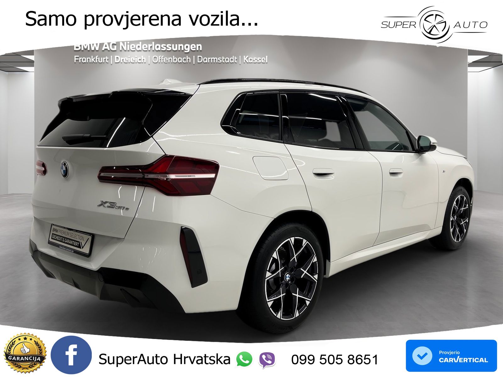 BMW X3 30e xDrive Steptronic M Sport LED+GR SJED+ACC