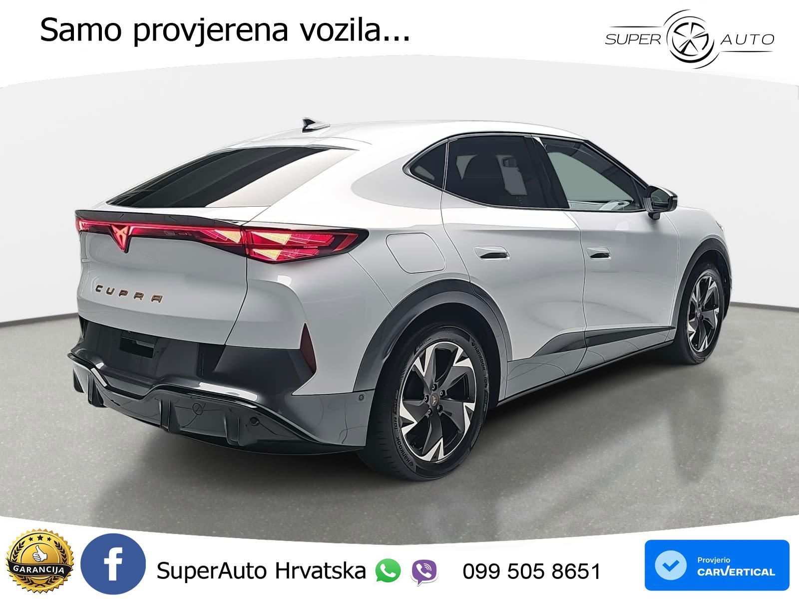 Cupra Tavascan 82 kWh (286 KS) LED+ACC