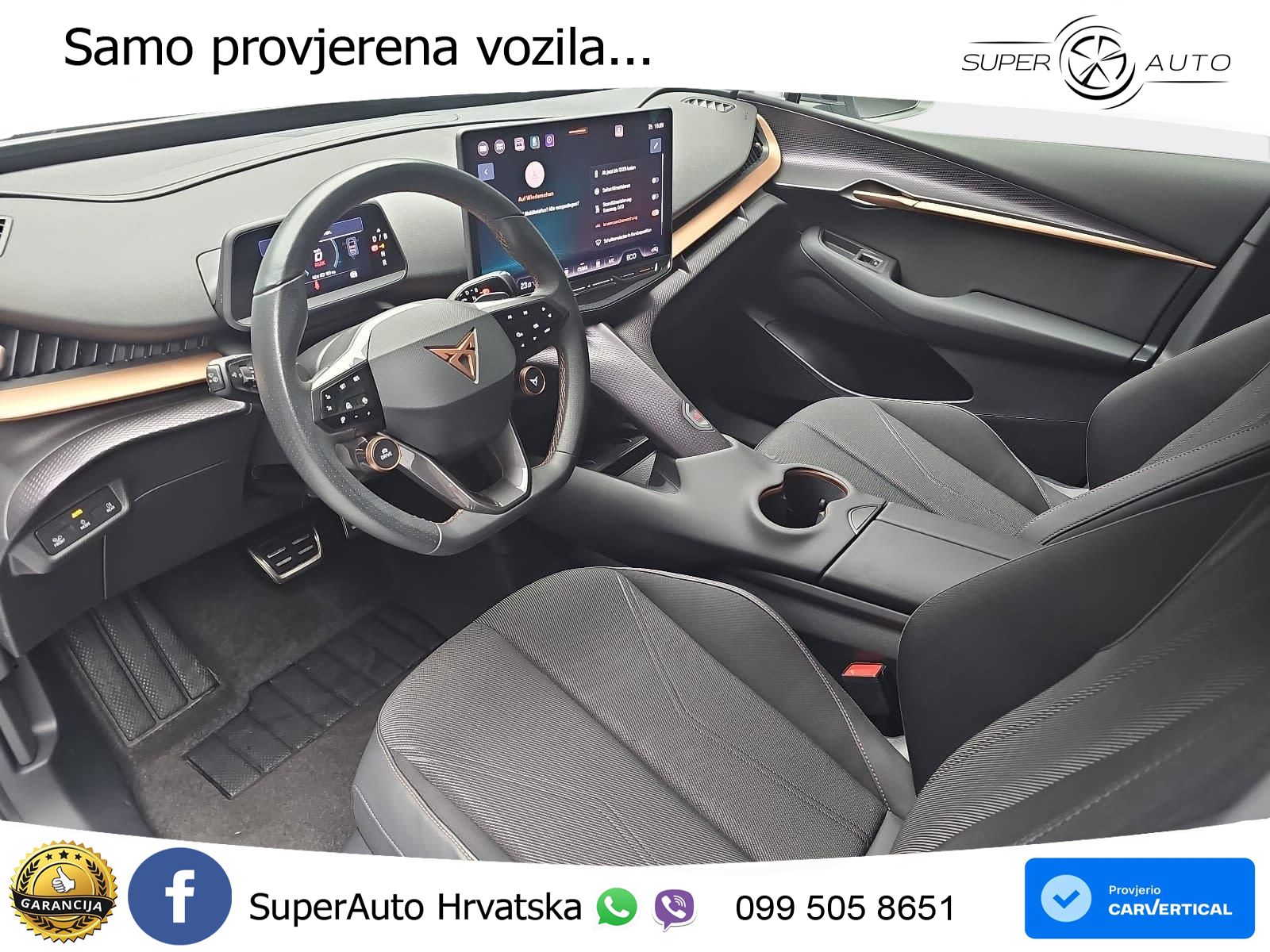 Cupra Tavascan 82 kWh (286 KS) LED+ACC