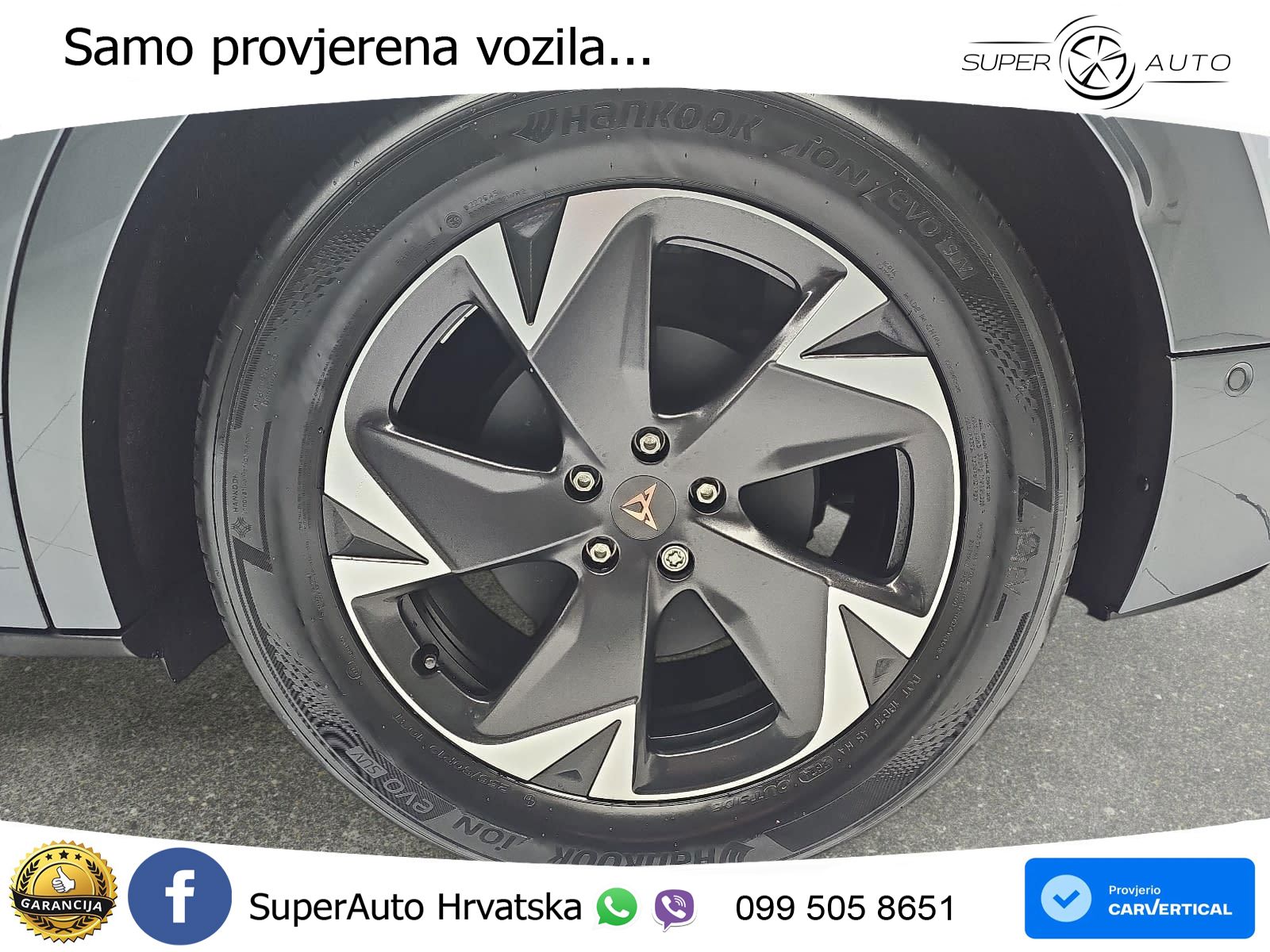 Cupra Tavascan 82 kWh (286 KS) LED+ACC