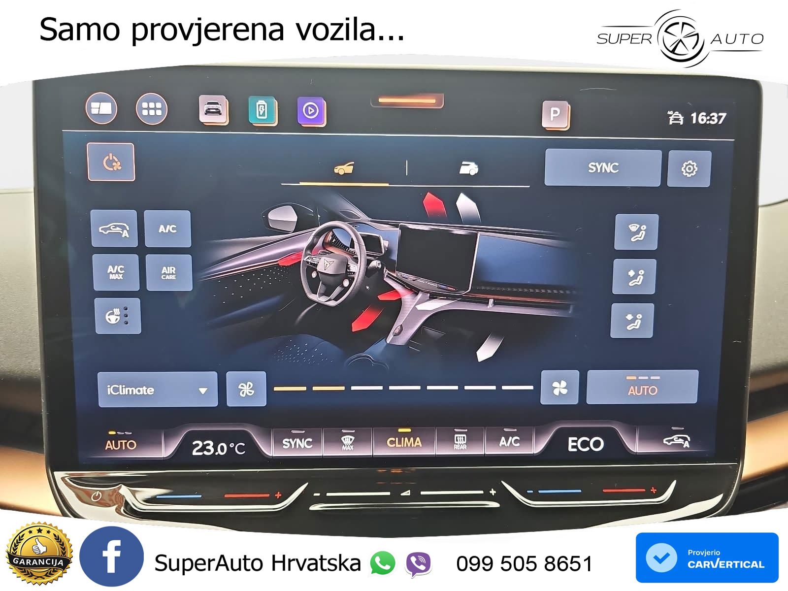 Cupra Tavascan 82 kWh (286 KS) LED+ACC