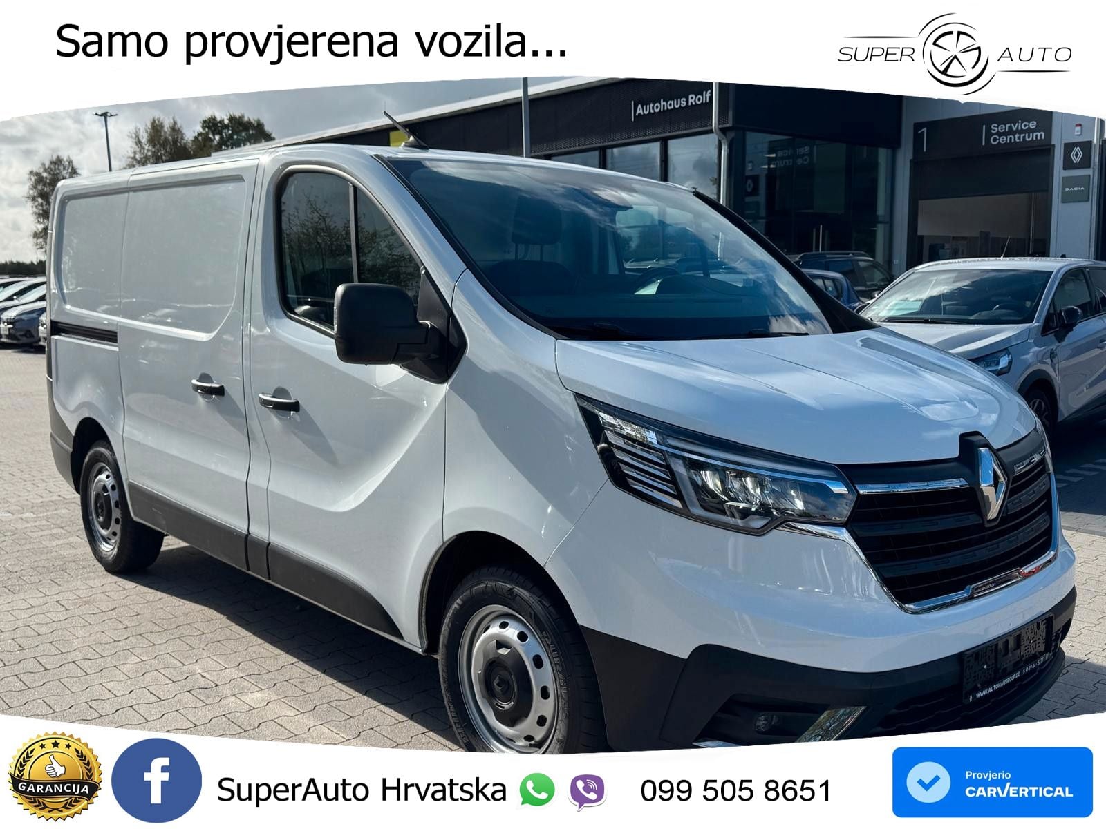 Renault TRAFIC Komfort L1H1 2,8t Blue dCi 110 110 KS