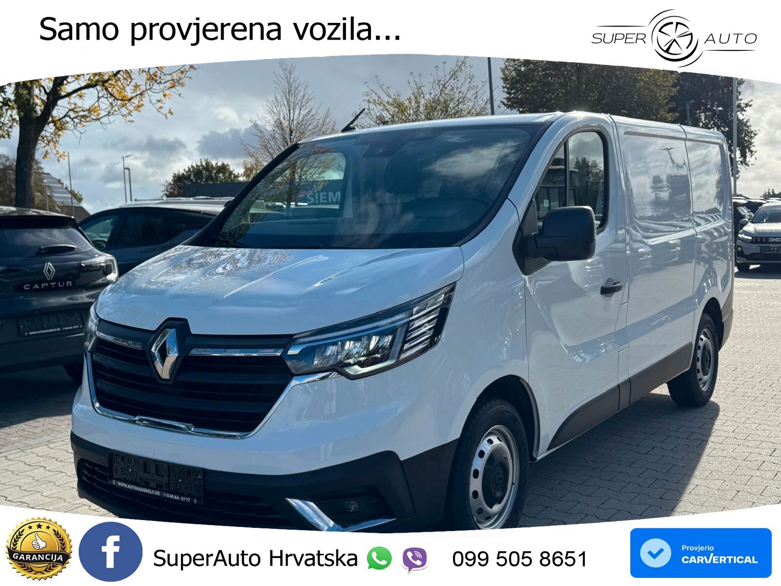 Renault TRAFIC Komfort L1H1 2,8t Blue dCi 110 110 KS