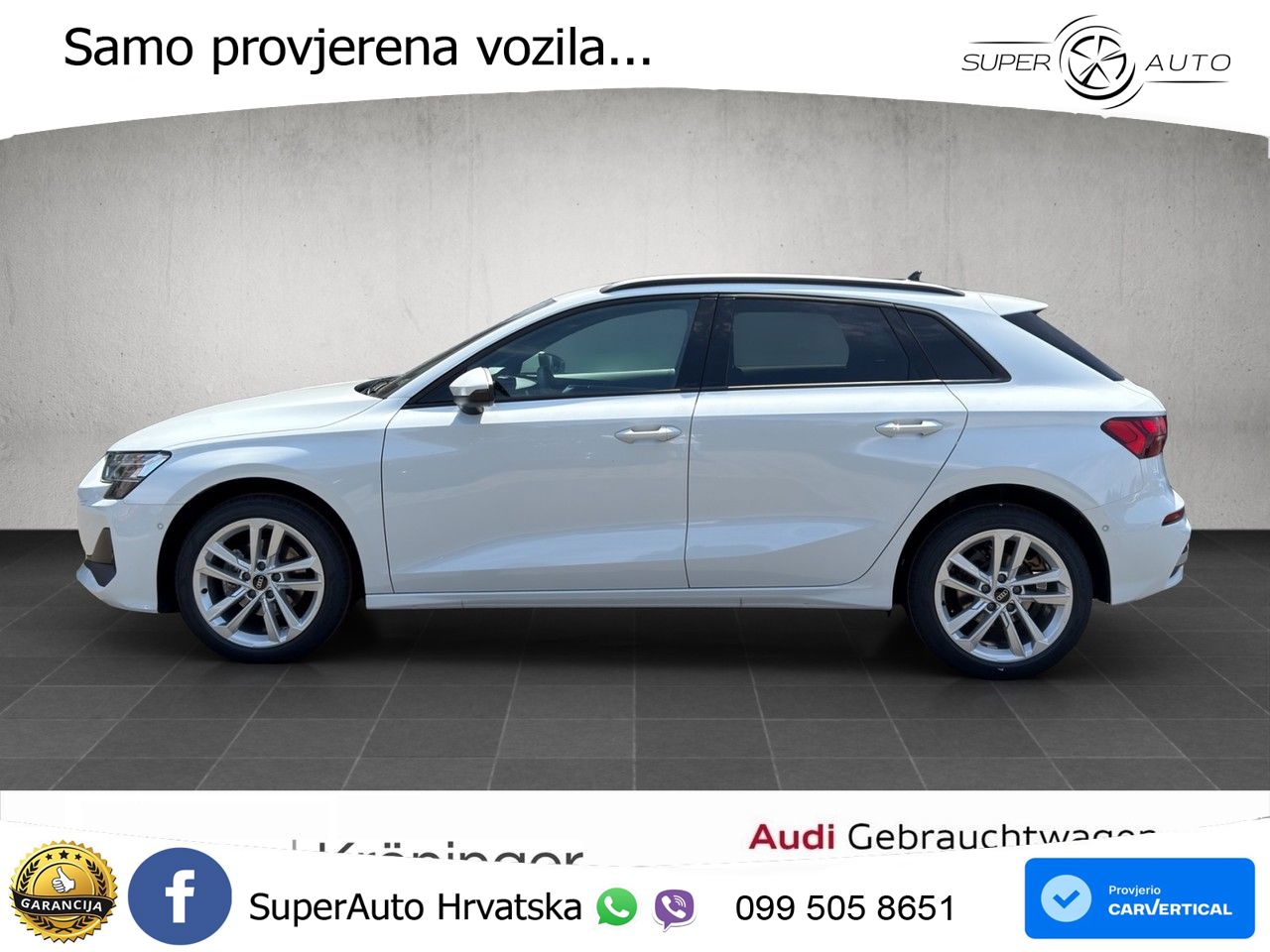Audi A3 30 TDI (116 KS) LED+GR SJED+ACC
