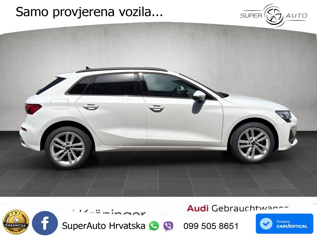 Audi A3 30 TDI (116 KS) LED+GR SJED+ACC