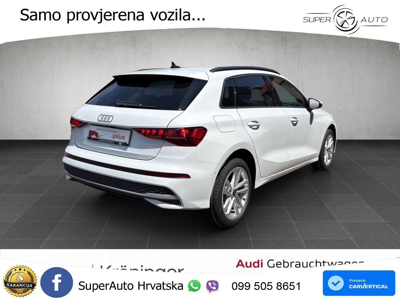 Audi A3 30 TDI (116 KS) LED+GR SJED+ACC