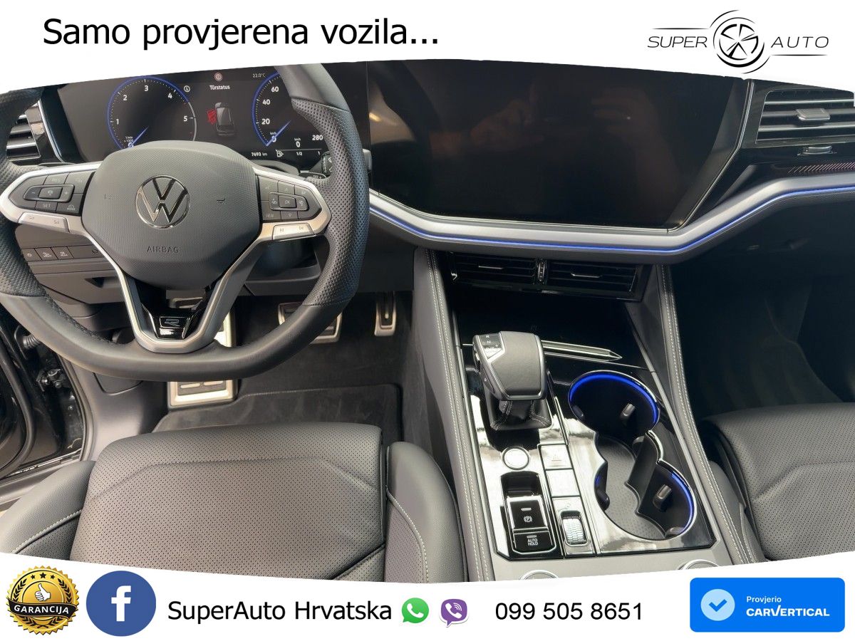 Volkswagen Touareg 3.0 V6 TDI (286 KS) 4MOTION Tiptronic ZRAČNI+ACC+GR SJED+KAM+PANO