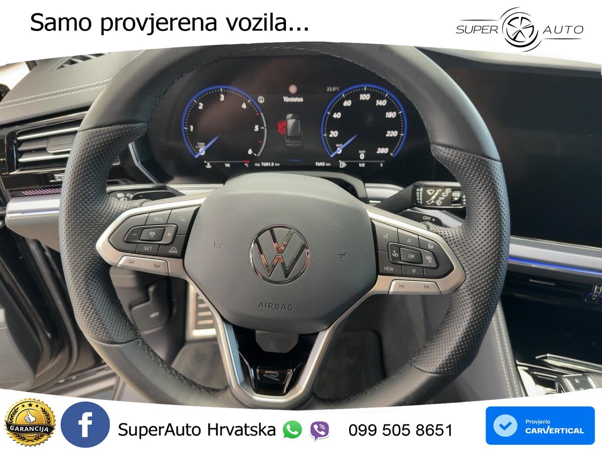 Volkswagen Touareg 3.0 V6 TDI (286 KS) 4MOTION Tiptronic ZRAČNI+ACC+GR SJED+KAM+PANO