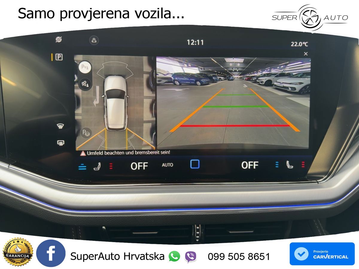 Volkswagen Touareg 3.0 V6 TDI (286 KS) 4MOTION Tiptronic ZRAČNI+ACC+GR SJED+KAM+PANO