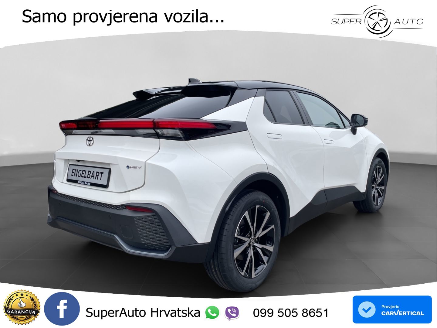 Toyota C-HR 2.0 (198 KS) Hybrid e-CVT Teamplayer LED+GR SJED+ACC