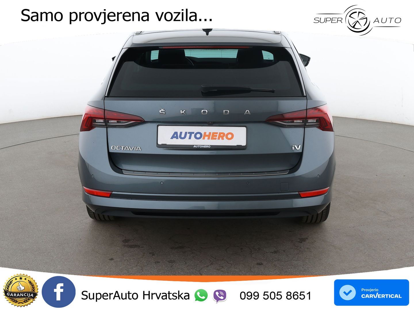 Škoda Octavia Combi iV 1.4 TSI (204 KS) DSG LED+GR SJED+ACC