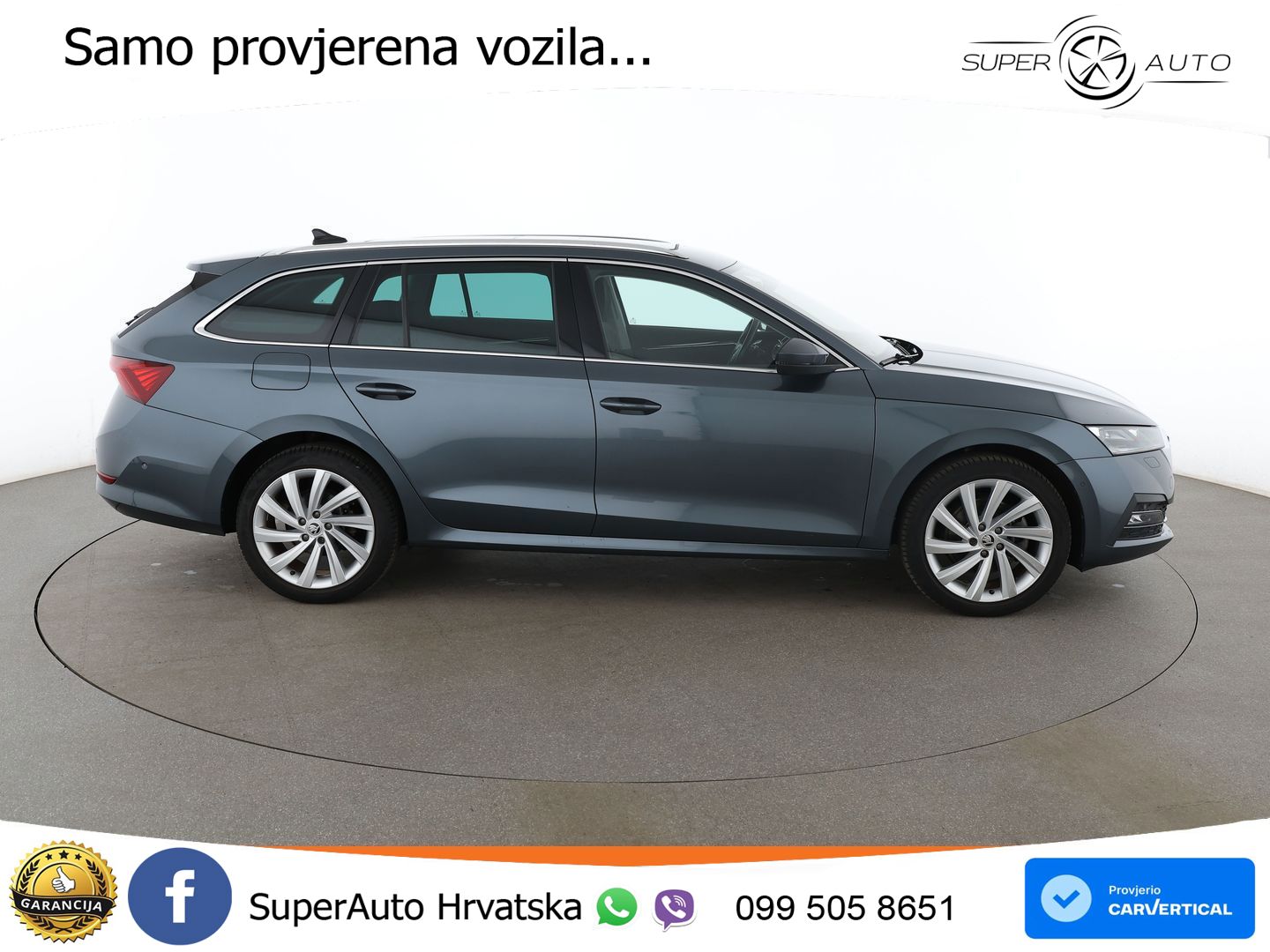 Škoda Octavia Combi iV 1.4 TSI (204 KS) DSG LED+GR SJED+ACC