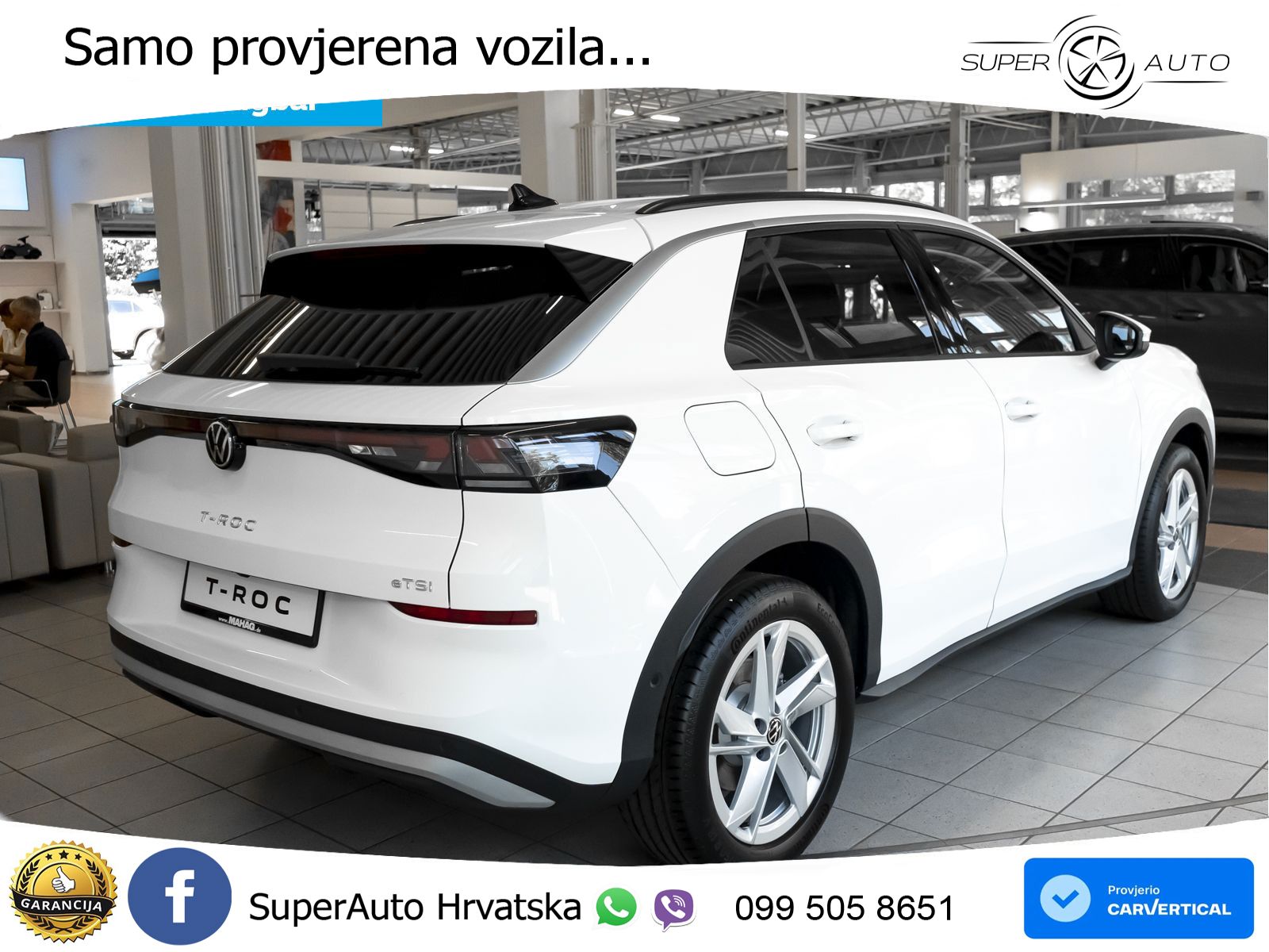Volkswagen T-Roc II 1.5 eTSI (150 KS)  DSG LED+GR SJED+ACC