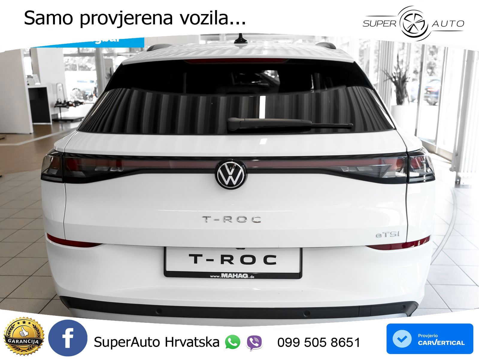 Volkswagen T-Roc II 1.5 eTSI (150 KS)  DSG LED+GR SJED+ACC