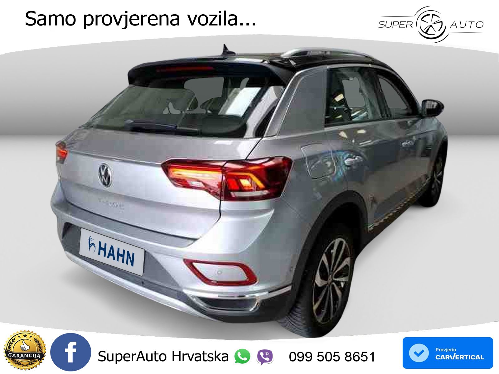 Volkswagen T-Roc 1.5 TSI (150 KS) DSG LED+GR SJED+ACC