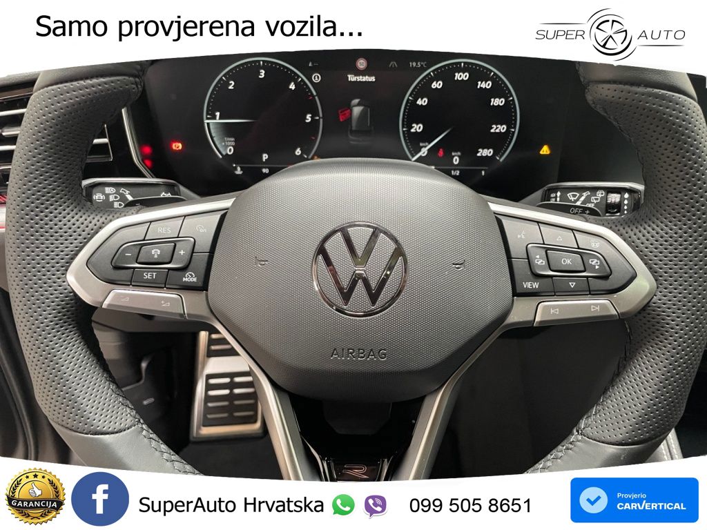 Volkswagen Touareg 3.0 V6 TDI (286 KS) 4MOTION Tiptronic ZRAČNI+ACC+GR SJED+KAM+PANO