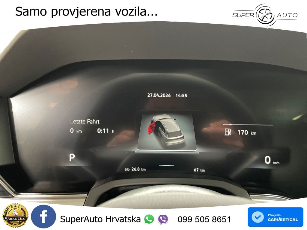 Volkswagen Touareg 3.0 V6 TDI (286 KS) 4MOTION Tiptronic ZRAČNI+ACC+GR SJED+KAM+PANO