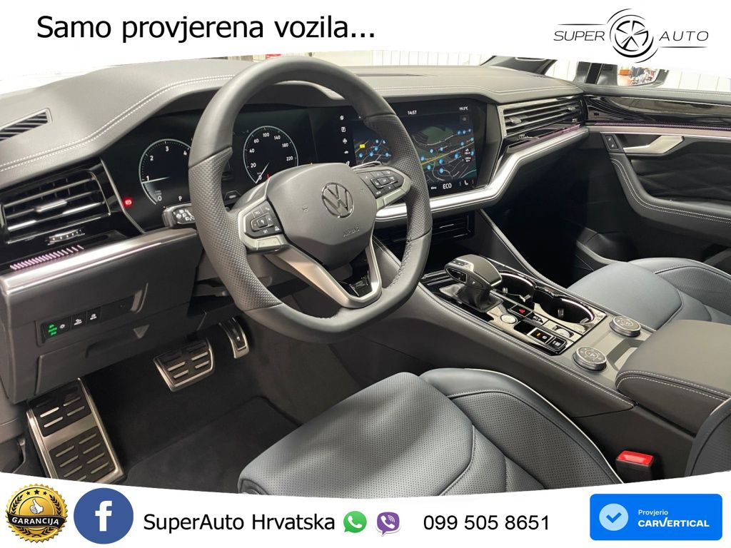 Volkswagen Touareg 3.0 V6 TDI (286 KS) 4MOTION Tiptronic ZRAČNI+ACC+GR SJED+KAM+PANO