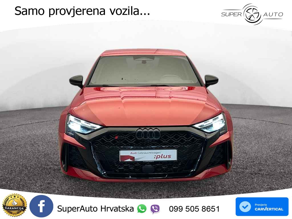 Audi RS3 Sedan 2.5 TFSI (400 KS) quattro S tronic LED+GR SJED+ACC