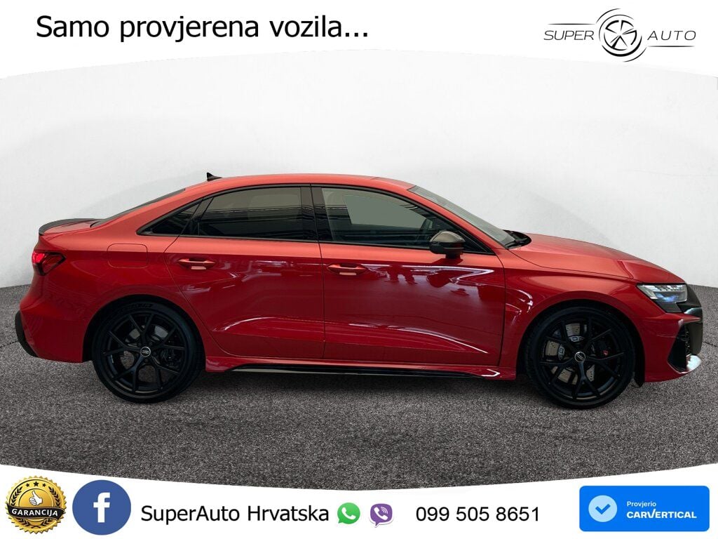Audi RS3 Sedan 2.5 TFSI (400 KS) quattro S tronic LED+GR SJED+ACC