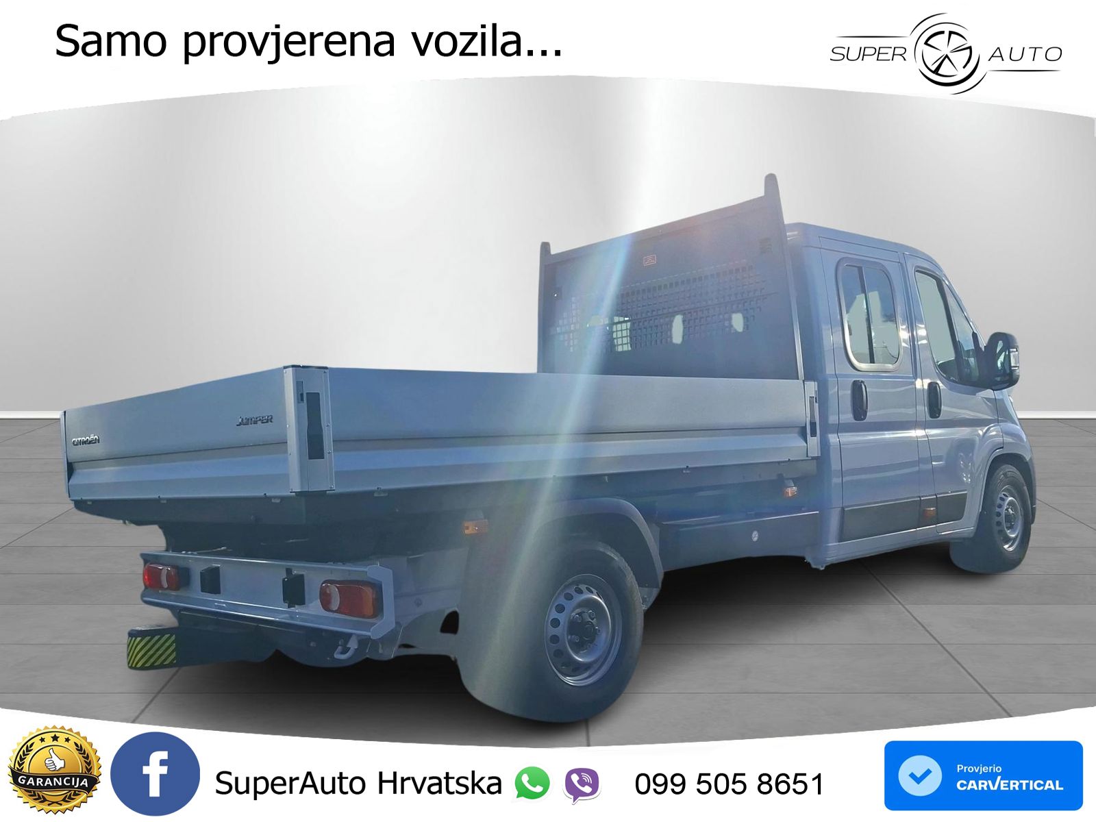 Citroën Jumper L3 Pritsche Doka 2.2 Diesel 3,5T 140 KS