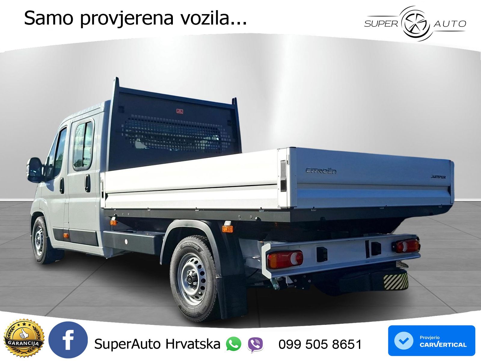 Citroën Jumper L3 Pritsche Doka 2.2 Diesel 3,5T 140 KS
