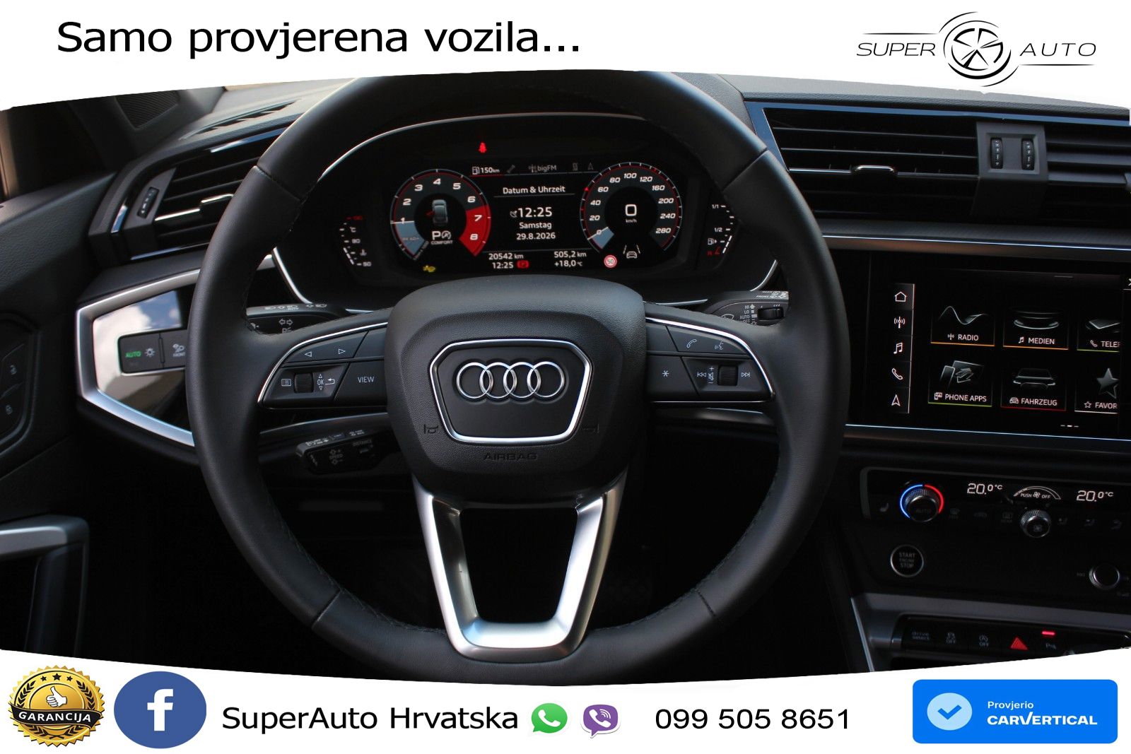 Audi Q3 II Sportback 35 TFSI (150 KS) S tronic S line LED+GR SJED+ACC