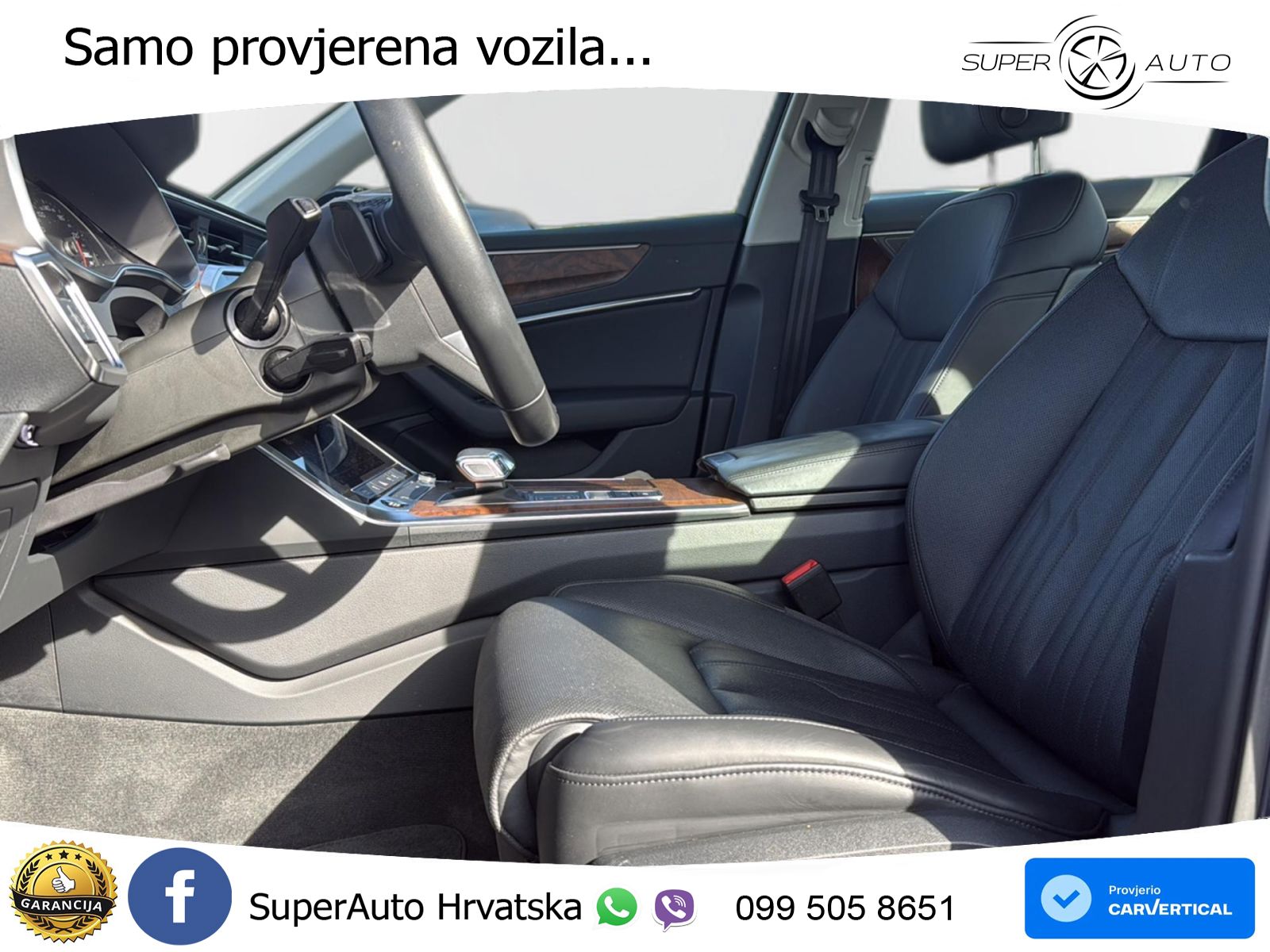 Audi A6 50 TDI V6 (286 KS) quattro tiptronic S line ZRAČNI+ACC+GR SJED+KAM