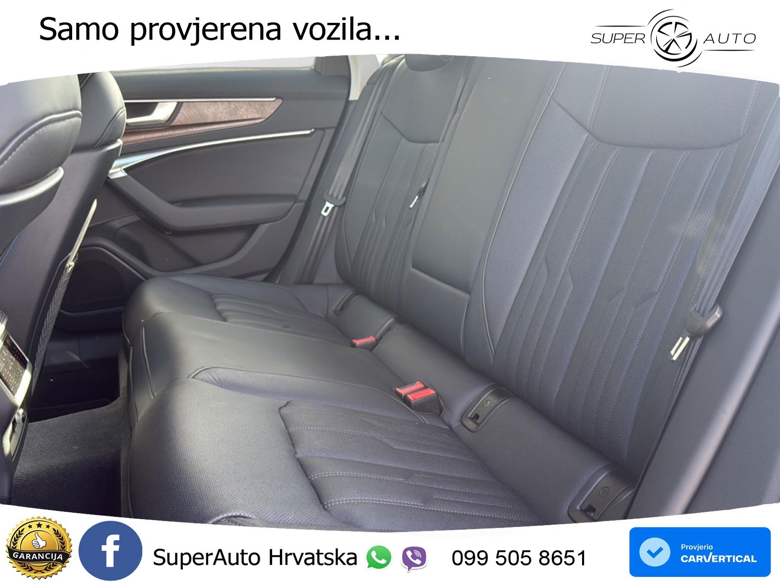 Audi A6 50 TDI V6 (286 KS) quattro tiptronic S line ZRAČNI+ACC+GR SJED+KAM