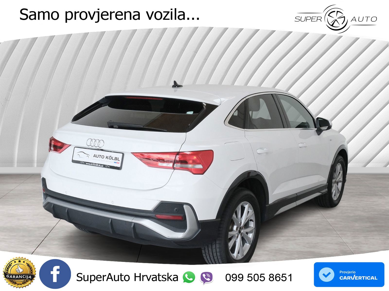 Audi Q3 Sportback 45 TFSIe (245 KS) S tronic S line