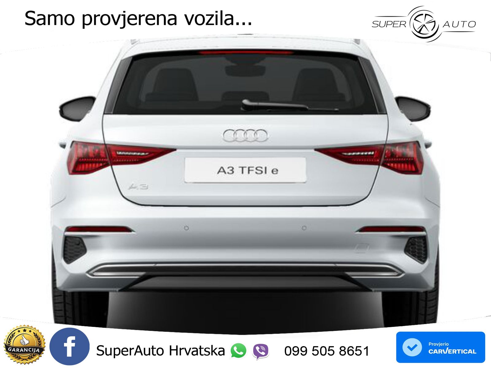 Audi A3 40 TFSIe (204 KS) S tronic advanced LED+GR SJED+ACC