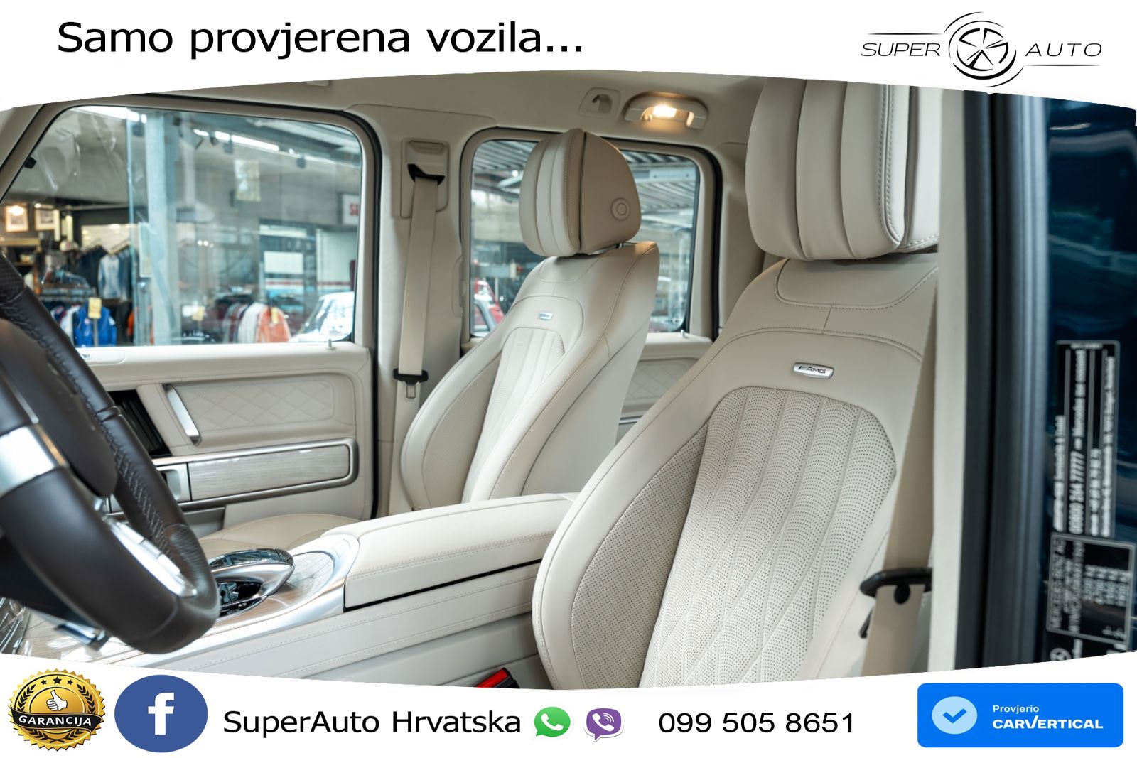 Mercedes AMG G 63 Long V8 (585 KS) 4MATIC 9G-TRONIC AMG SPEEDSHIFT PLUS LED+GR SJED+ACC