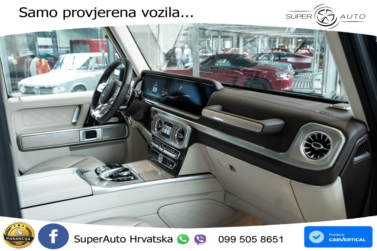 Mercedes AMG G 63 Long V8 (585 KS) 4MATIC 9G-TRONIC AMG SPEEDSHIFT PLUS LED+GR SJED+ACC