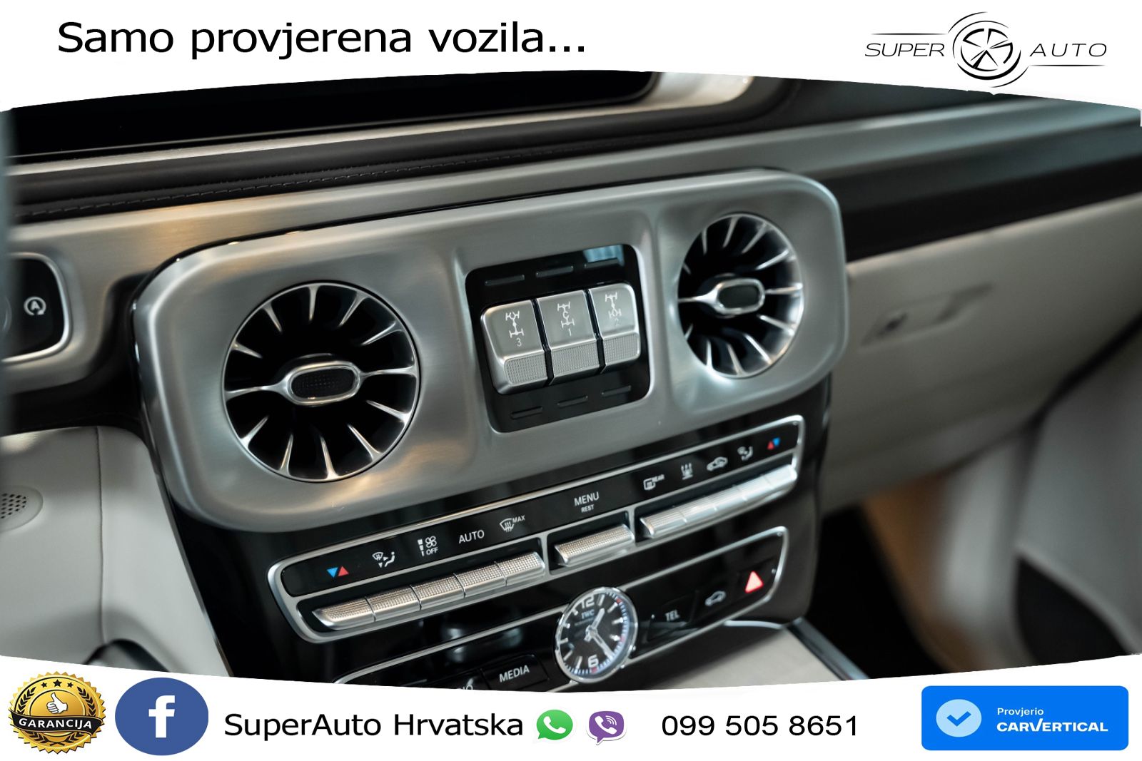 Mercedes AMG G 63 Long V8 (585 KS) 4MATIC 9G-TRONIC AMG SPEEDSHIFT PLUS LED+GR SJED+ACC