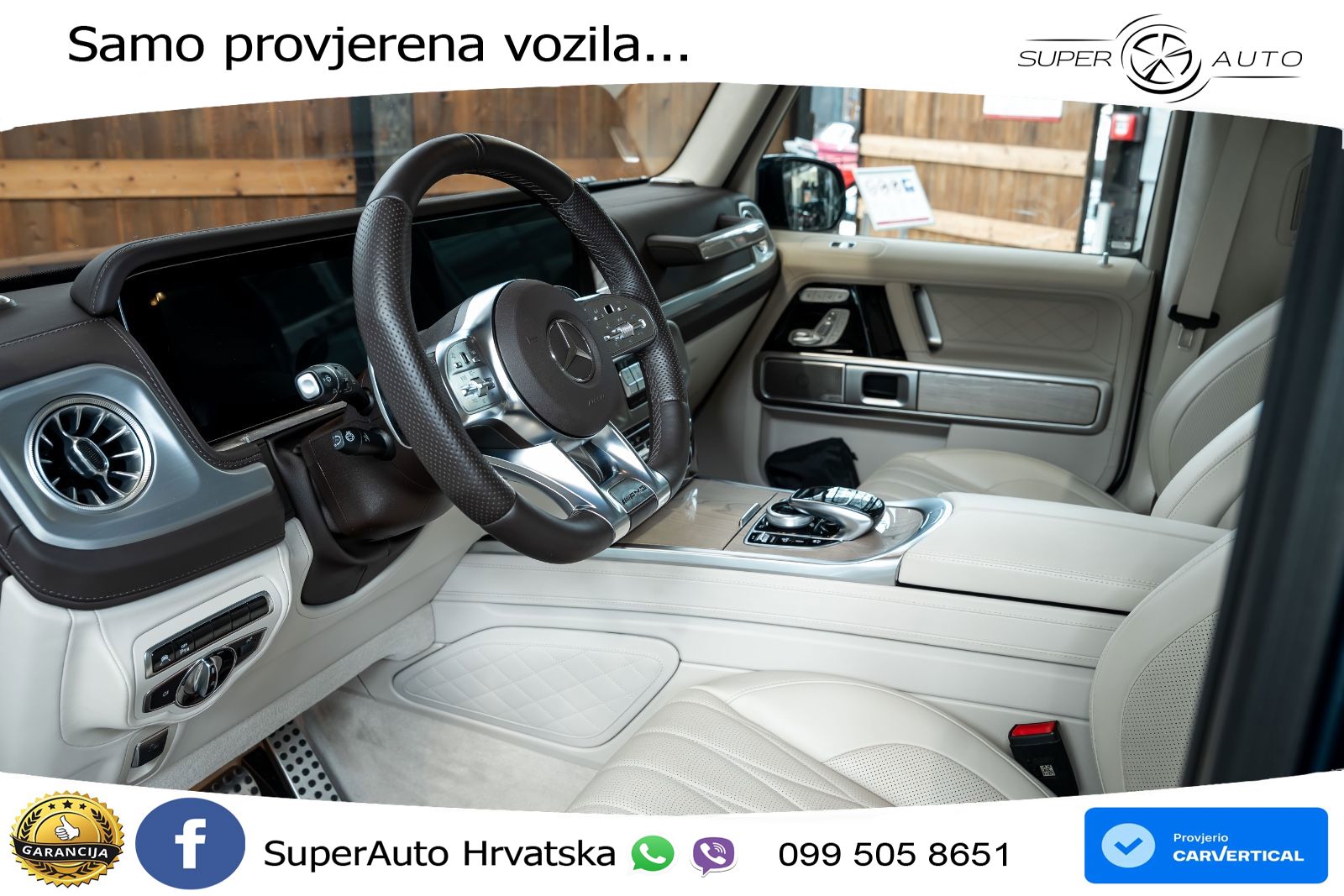 Mercedes AMG G 63 Long V8 (585 KS) 4MATIC 9G-TRONIC AMG SPEEDSHIFT PLUS LED+GR SJED+ACC