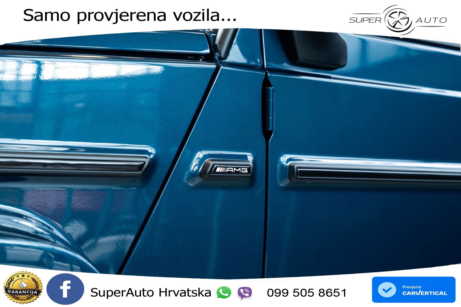 Mercedes AMG G 63 Long V8 (585 KS) 4MATIC 9G-TRONIC AMG SPEEDSHIFT PLUS LED+GR SJED+ACC