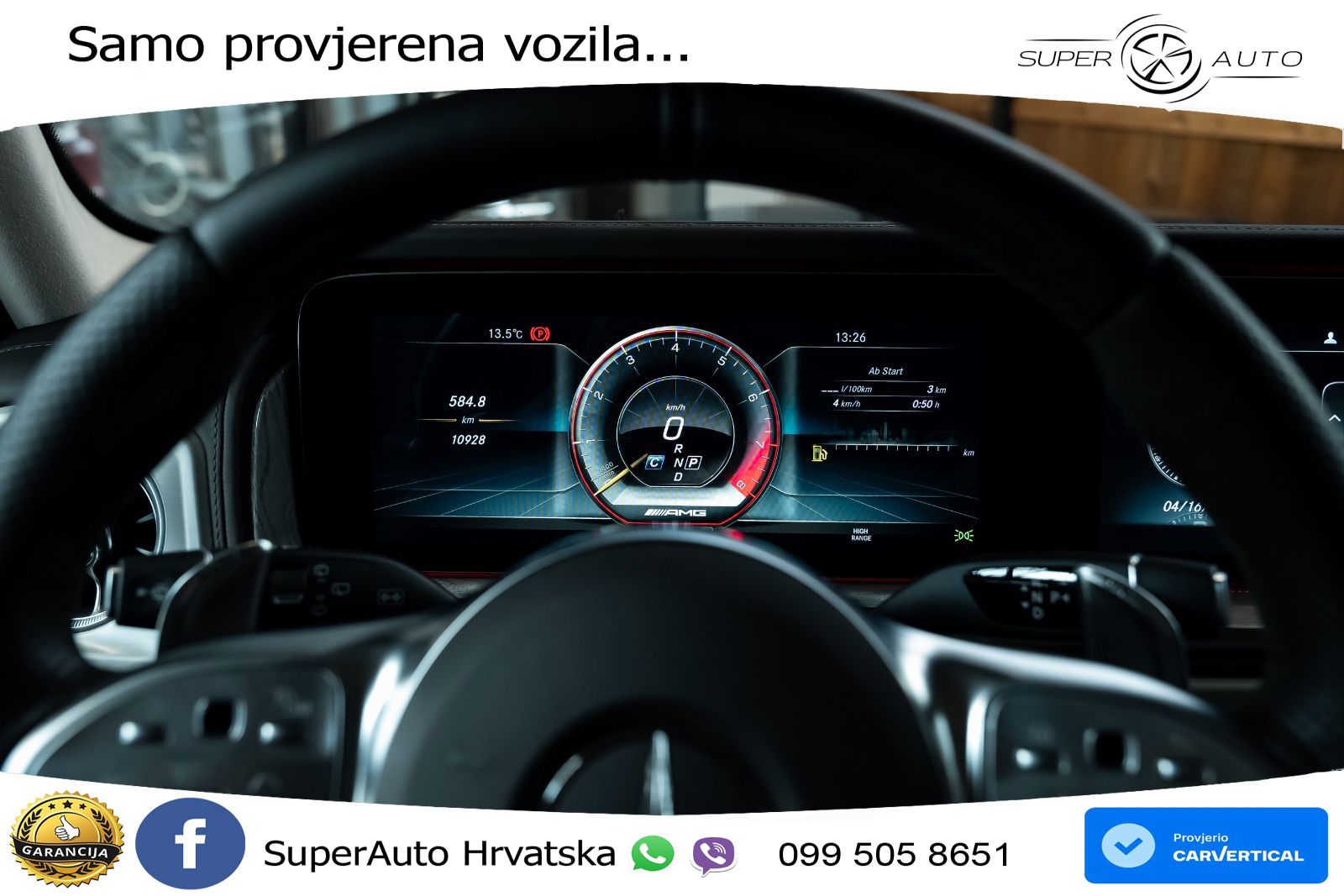 Mercedes AMG G 63 Long V8 (585 KS) 4MATIC 9G-TRONIC AMG SPEEDSHIFT PLUS LED+GR SJED+ACC