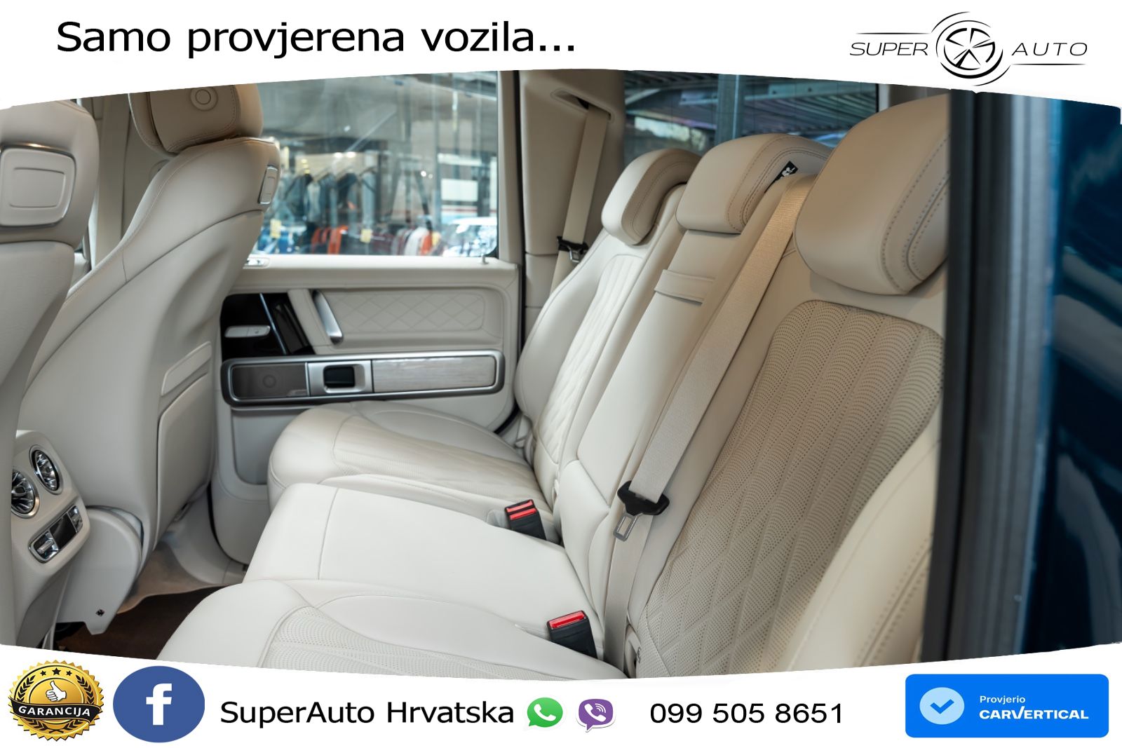 Mercedes AMG G 63 Long V8 (585 KS) 4MATIC 9G-TRONIC AMG SPEEDSHIFT PLUS LED+GR SJED+ACC