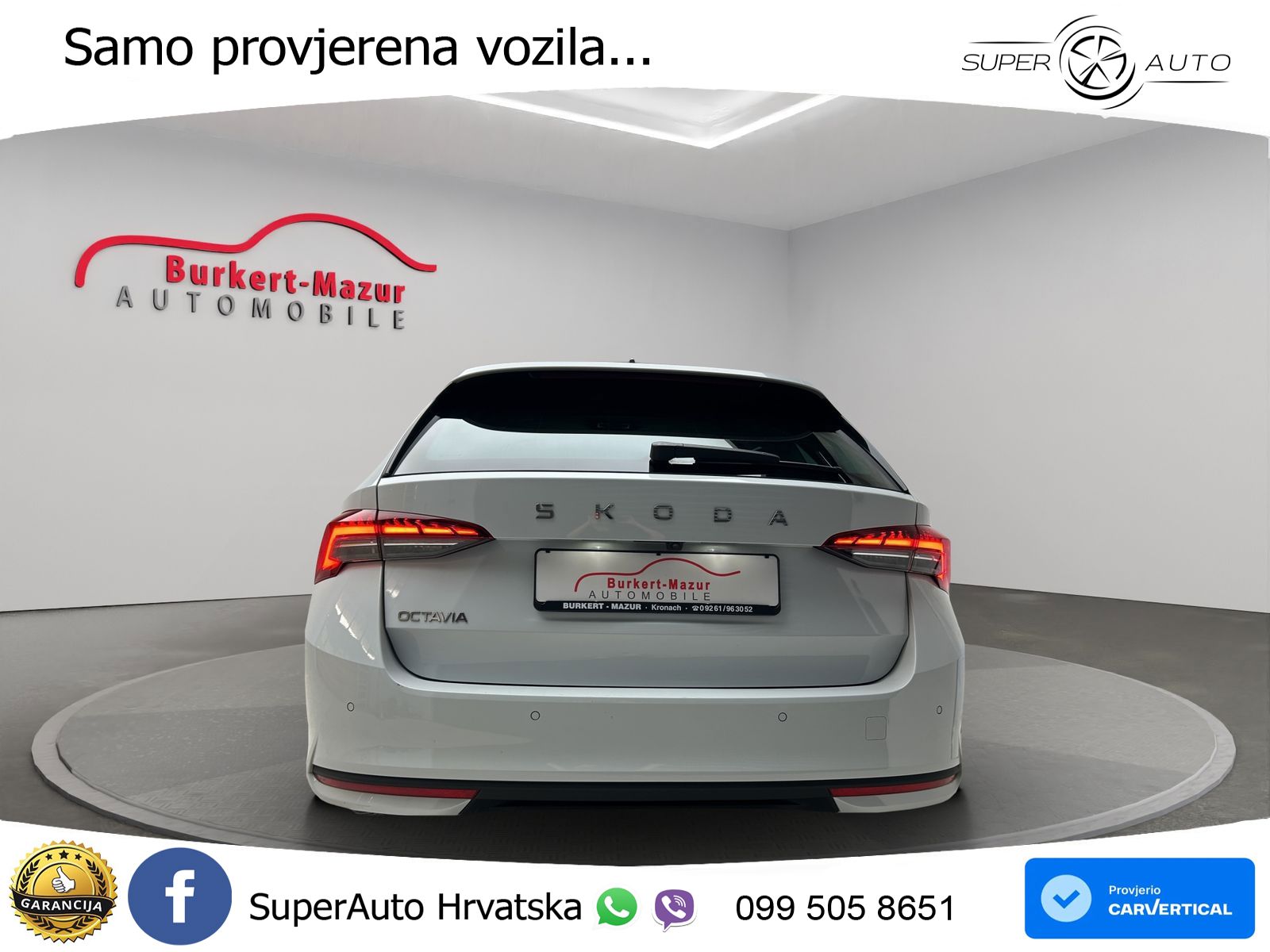Škoda Octavia Combi 2.0 TDI (150 KS) DSG LED+GR SJED+ACC