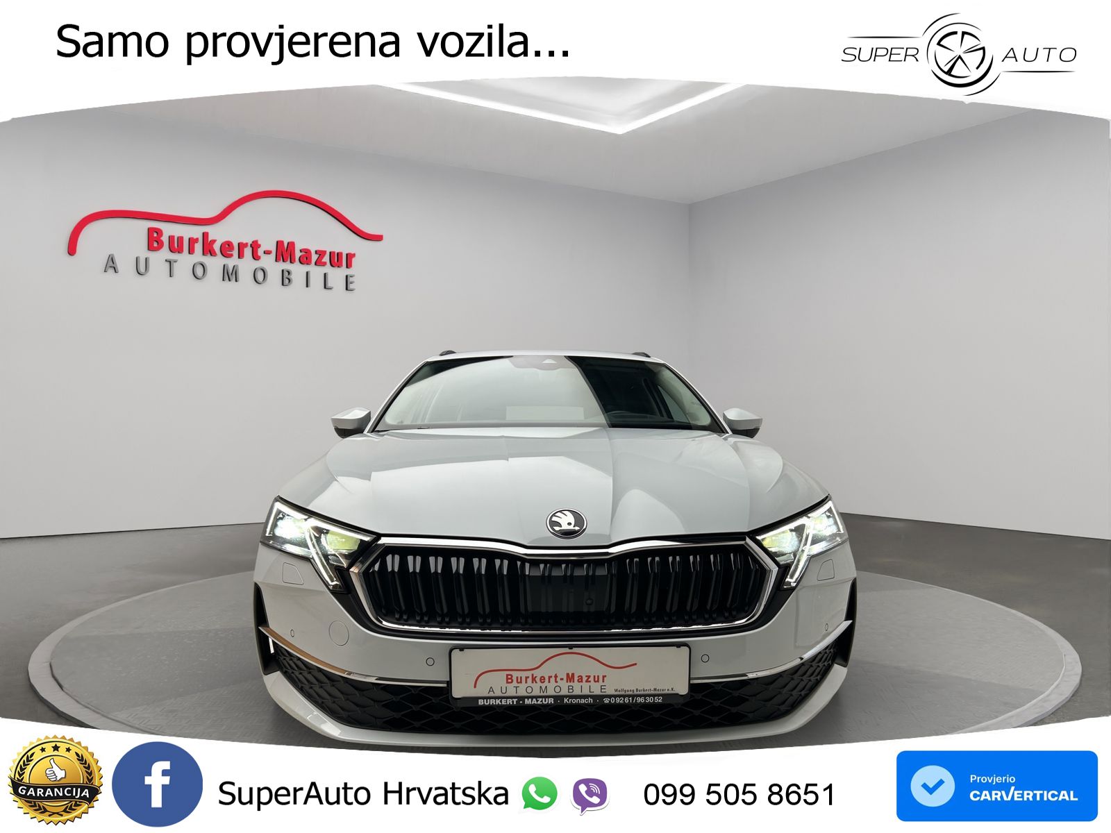 Škoda Octavia Combi 2.0 TDI (150 KS) DSG LED+GR SJED+ACC
