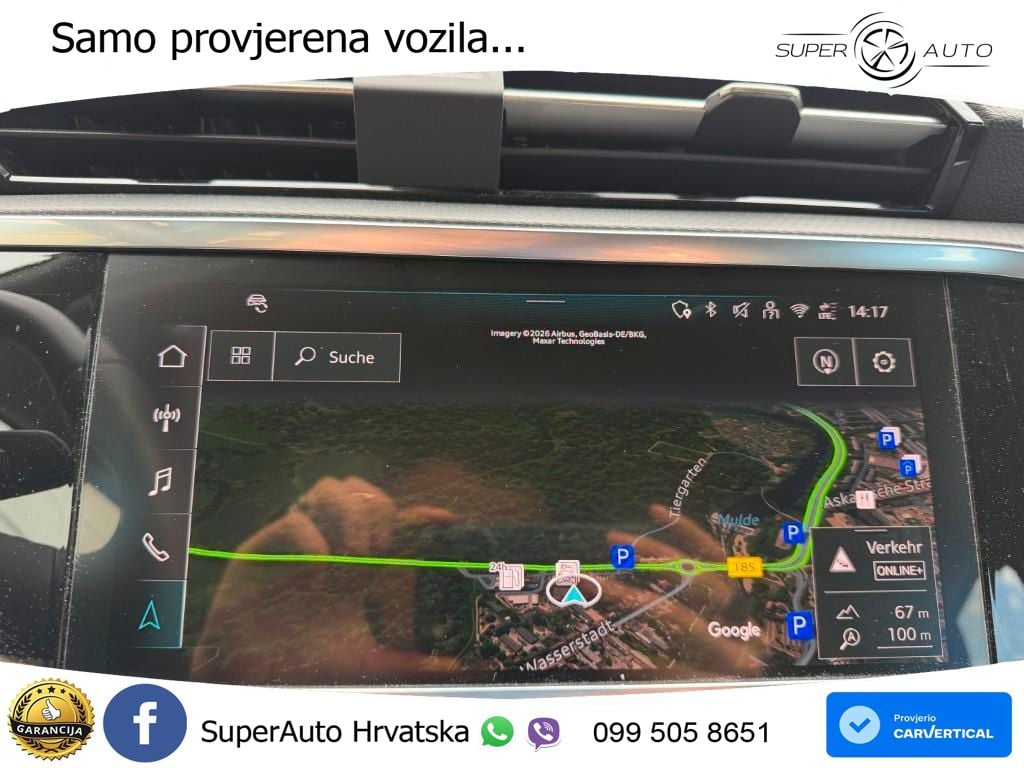 Audi Q3 Sportback 35 TFSI (150 KS) S tronic LED+GR SJED+ACC
