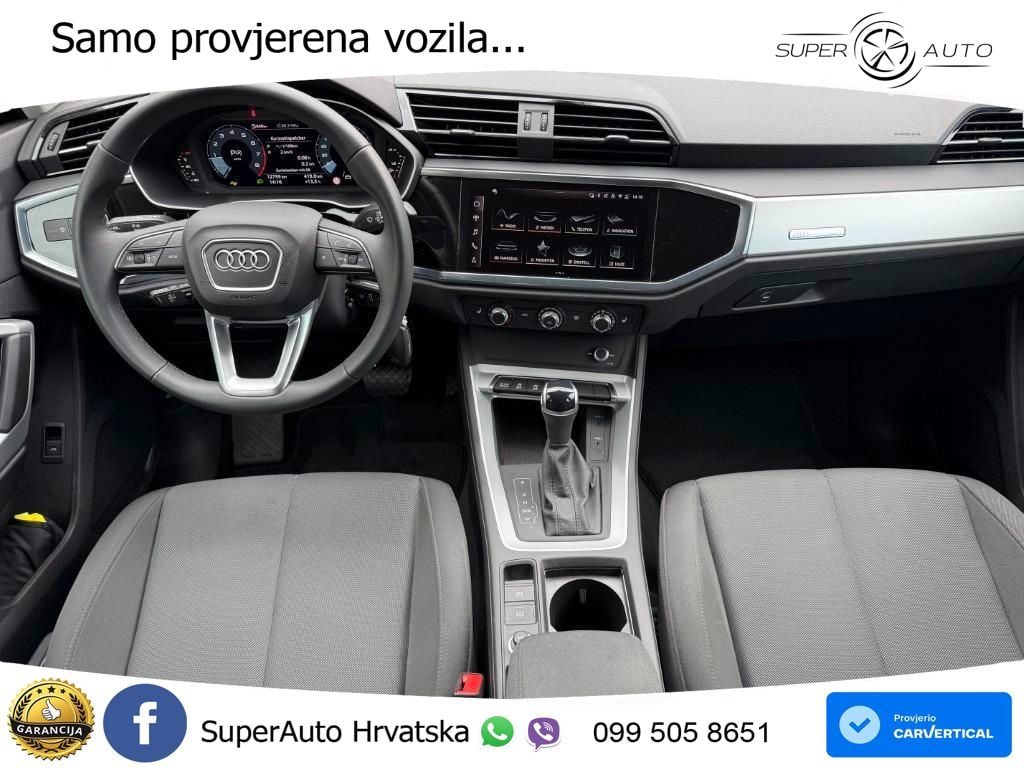 Audi Q3 Sportback 35 TFSI (150 KS) S tronic LED+GR SJED+ACC